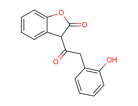 2-(2-hydroxy-phenyl)-1-(2-oxo-2,3-dihydro-benzofuran-3-yl)-ethanone