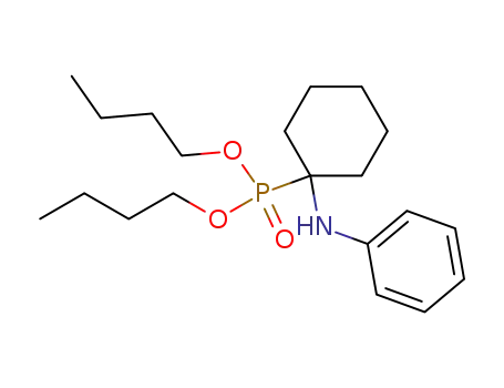 Molecular Structure of 124841-84-5 (O,O-dibutyl(1-phenylaminocyclohexyl)phosphonate)
