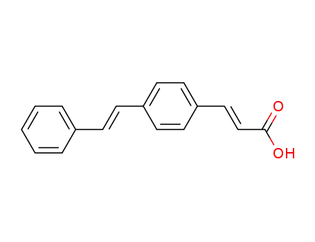2-Propenoic acid,3-[4-(2-phenylethenyl)- phenyl]- 