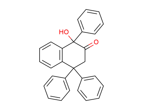 1-hydroxy-1,4,4-triphenyl-3,4-dihydro-1<i>H</i>-naphthalen-2-one