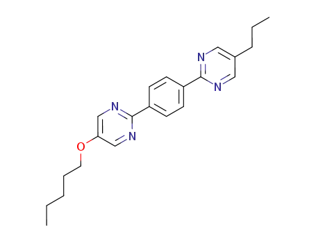 5-propyl-5'-pentyloxy-1,4-bis-(pyrimidin-2-yl)benzene