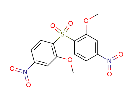 bis-(2-methoxy-4-nitro-phenyl)-sulfone