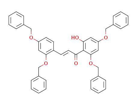 (E)-1-(2,4-Bis-benzyloxy-6-hydroxy-phenyl)-3-(2,4-bis-benzyloxy-phenyl)-propenone