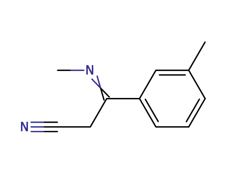 Benzenepropanenitrile, 3-methyl-b-(methylimino)-