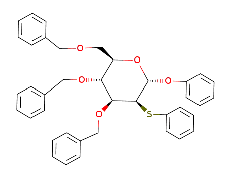 phenyl 3,4,6-tri-O-benzyl-2-deoxy-2-(phenylthio)-α-D-mannopyranoside
