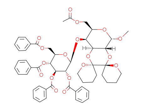 Molecular Structure of 144102-38-5 (C<sub>53</sub>H<sub>56</sub>O<sub>18</sub>)