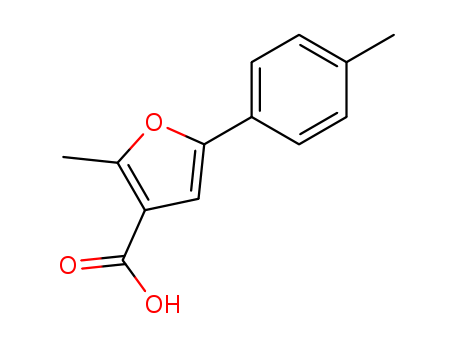 3-Furancarboxylic acid, 2-methyl-5-(4-methylphenyl)-