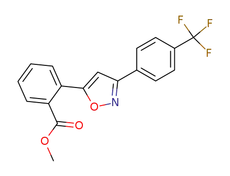 methyl 2-<3-<4-(trifluoromethyl)phenyl>isoxazol-5-yl>benzoate