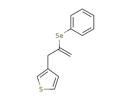 Molecular Structure of 87728-83-4 (Thiophene, 3-[2-(phenylseleno)-2-propenyl]-)