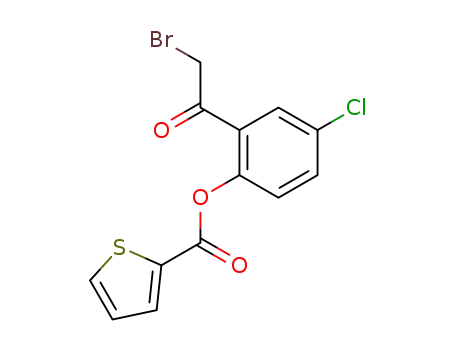 Thiophene-2-carboxylic acid 2-(2-bromo-acetyl)-4-chloro-phenyl ester