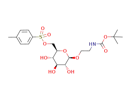 (2-tert-butoxycarbonylamidoethyl) 6-O-tosyl-β-D-glucopyranoside