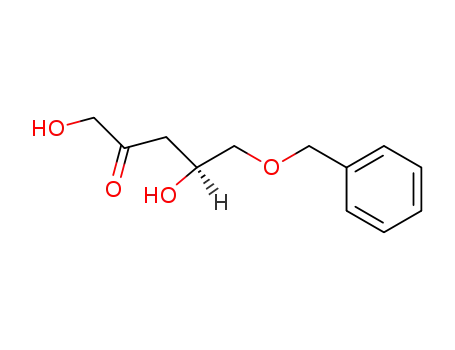 Molecular Structure of 72369-92-7 (5-O-benzyl-3-deoxy-D-glycero-2-pentulose)