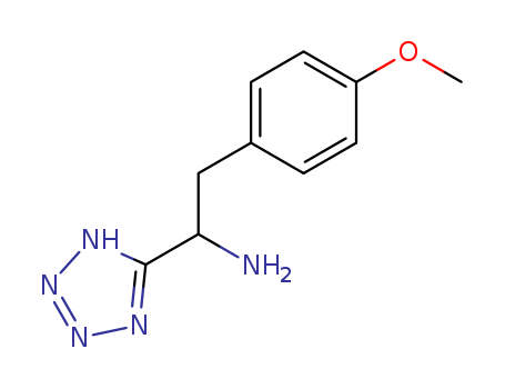 2-(4-methoxyphenyl)-1-(2H-tetrazol-5-yl)ethanamine cas  56876-27-8