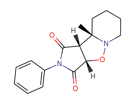 (3aR,3bS,8aS)-3b-Methyl-2-phenyl-hexahydro-8-oxa-2,7a-diaza-cyclopenta[a]indene-1,3-dione