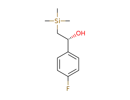 1-(4-fluorophenyl)-2-(trimethylsilyl)ethan-1-ol