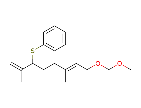 Benzene,
[[6-(methoxymethoxy)-4-methyl-1-(1-methylethenyl)-4-hexenyl]thio]-, (E)-