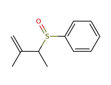 Molecular Structure of 62292-09-5 (Benzene, [(1,2-dimethyl-2-propenyl)sulfinyl]-)
