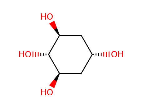 Molecular Structure of 53585-08-3 (1α,2β,3α,5β-Cyclohexanetetrol)