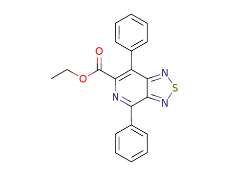 [1,2,5]Thiadiazolo[3,4-c]pyridine-6-carboxylic acid, 4,7-diphenyl-, ethyl
ester