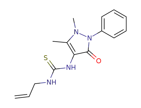 N-allyl-N'-(1,5-dimethyl-3-oxo-2-phenyl-2,3-dihydro-1H-pyrazol-4-yl)thiourea