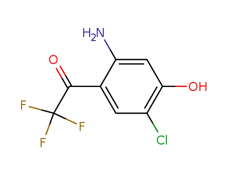 2-Trifluoroacetyl-4-chloro-5-hydroxyaniline