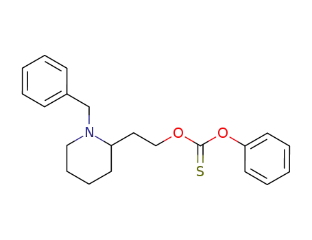 O-2-(1-benzyl-2-piperidyl)ethyl O-phenyl thionocarbonate