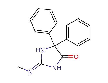 N-methyl-5,5-diphenyl-2-iminohydantoin
