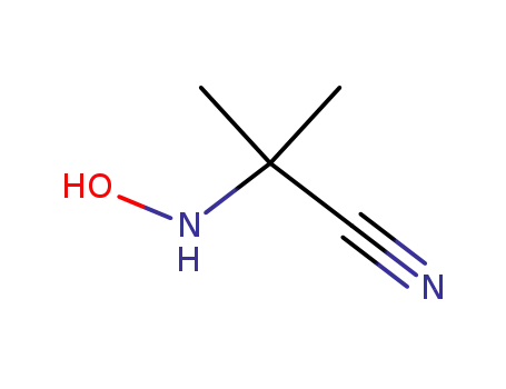 2-hydroxyamino-2-methylpropanenitrile