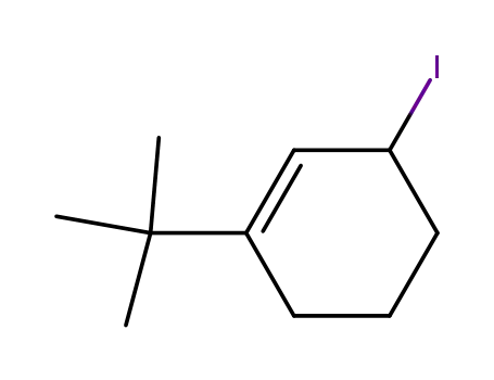 3-iodo-1-t-butylcyclohexene