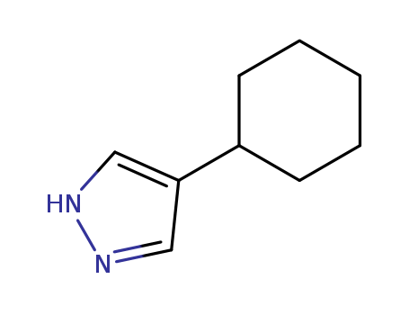 4-Cyclohexyl-1H-pyrazole cas no. 73123-52-1 96%