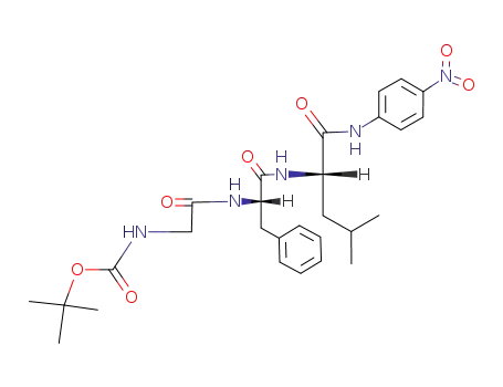 N-tert-butyloxycarbonylglycyl-L-phenylalanyl-L-leucine p-nitroanilide