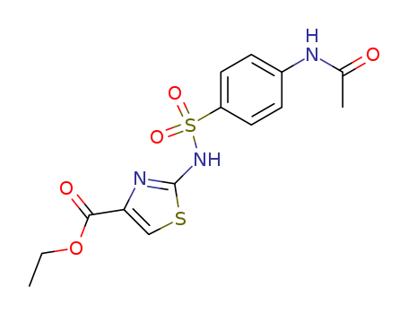 2-(4-Acetylamino-benzenesulfonylamino)-thiazole-4-carboxylic acid ethyl ester