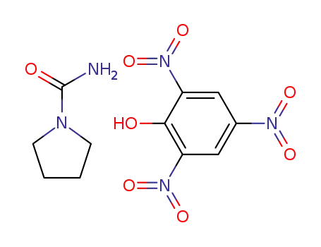 Molecular Structure of 87454-58-8 (Picric acid; compound with pyrrolidine-1-carboxylic acid amide)