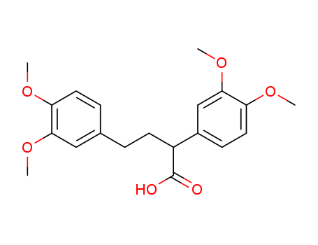 Benzenebutanoic acid, a-(3,4-dimethoxyphenyl)-3,4-dimethoxy- cas  19611-19-9
