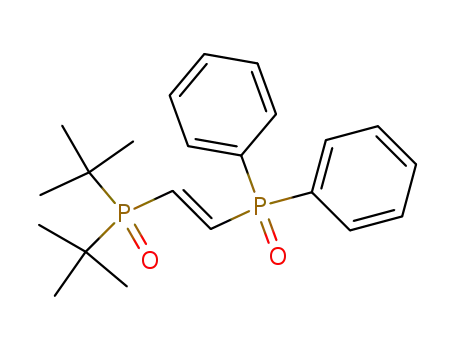 trans-1-(di-tert-butylphosphinyl)-2-(diphenylphosphinyl)ethene