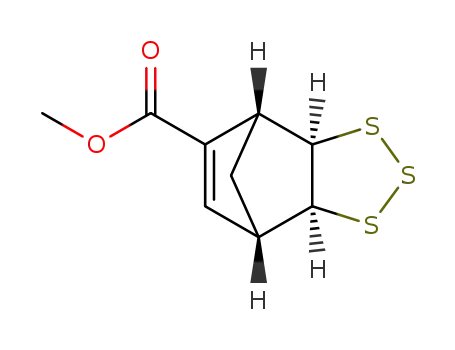 (1S,2S,6R,7R)-3,4,5-Trithia-tricyclo[5.2.1.0<sup>2,6</sup>]dec-8-ene-8-carboxylic acid methyl ester