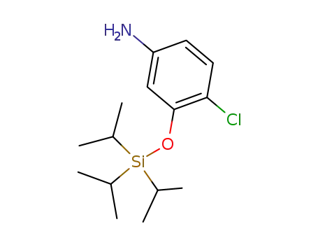 3-트리이소프로필실릴옥시-4-클로로아닐린