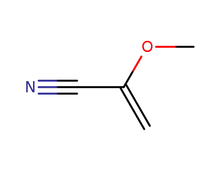 Molecular Structure of 24209-93-6 (2-Propenenitrile, 2-methoxy-)