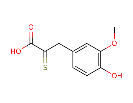 3-(4-hydroxy-3-methoxyphenyl)-2-thioxopropanoic acid