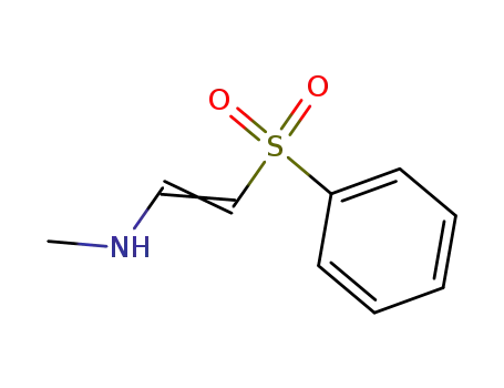 (2ξ-benzenesulfonyl-vinyl)-methyl-amine