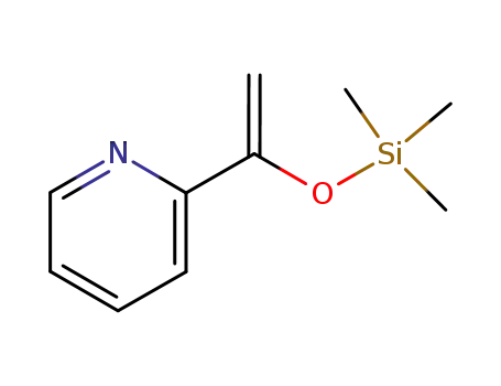 Molecular Structure of 87221-66-7 (Pyridine, 2-[1-[(trimethylsilyl)oxy]ethenyl]-)
