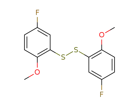 bis(5-fluoro-2-methoxyphenyl) disulfide