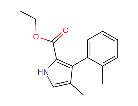 4-Methyl-3-o-tolyl-1H-pyrrole-2-carboxylic acid ethyl ester
