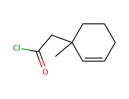 2-(1-methyl-2-cyclohexen-1-yl)acetyl chloride