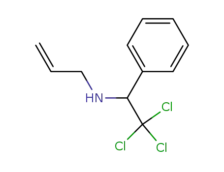 Molecular Structure of 113521-31-6 (Benzenemethanamine, N-2-propenyl-a-(trichloromethyl)-)