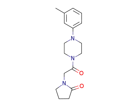 1-[2-Oxo-2-(4-m-tolyl-piperazin-1-yl)-ethyl]-pyrrolidin-2-one