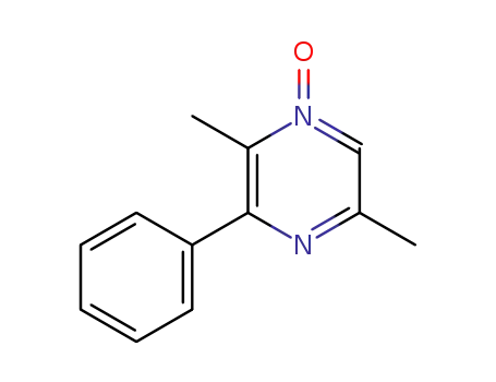 Pyrazine, 2,5-dimethyl-3-phenyl-, 1-oxide
