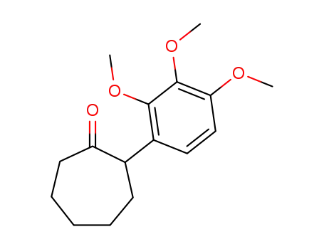 2-(2,3,4-trimethoxy-phenyl)-cycloheptanone