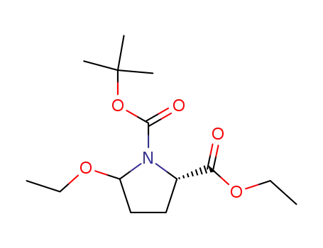 (2S,5R/S)-1-(tert-butyloxycarbonyl-5-ethoxy)-proline ethyl ester