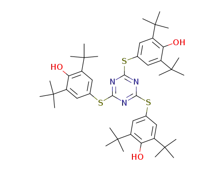 Phenol,
4,4',4''-[1,3,5-triazine-2,4,6-triyltris(thio)]tris[2,6-bis(1,1-dimethylethyl)-